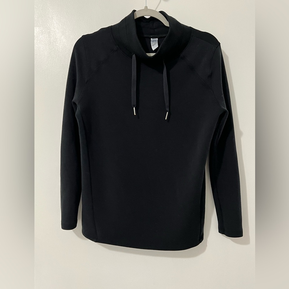 Spanx AirEssentials Turtleneck Tunic Pullover Black S